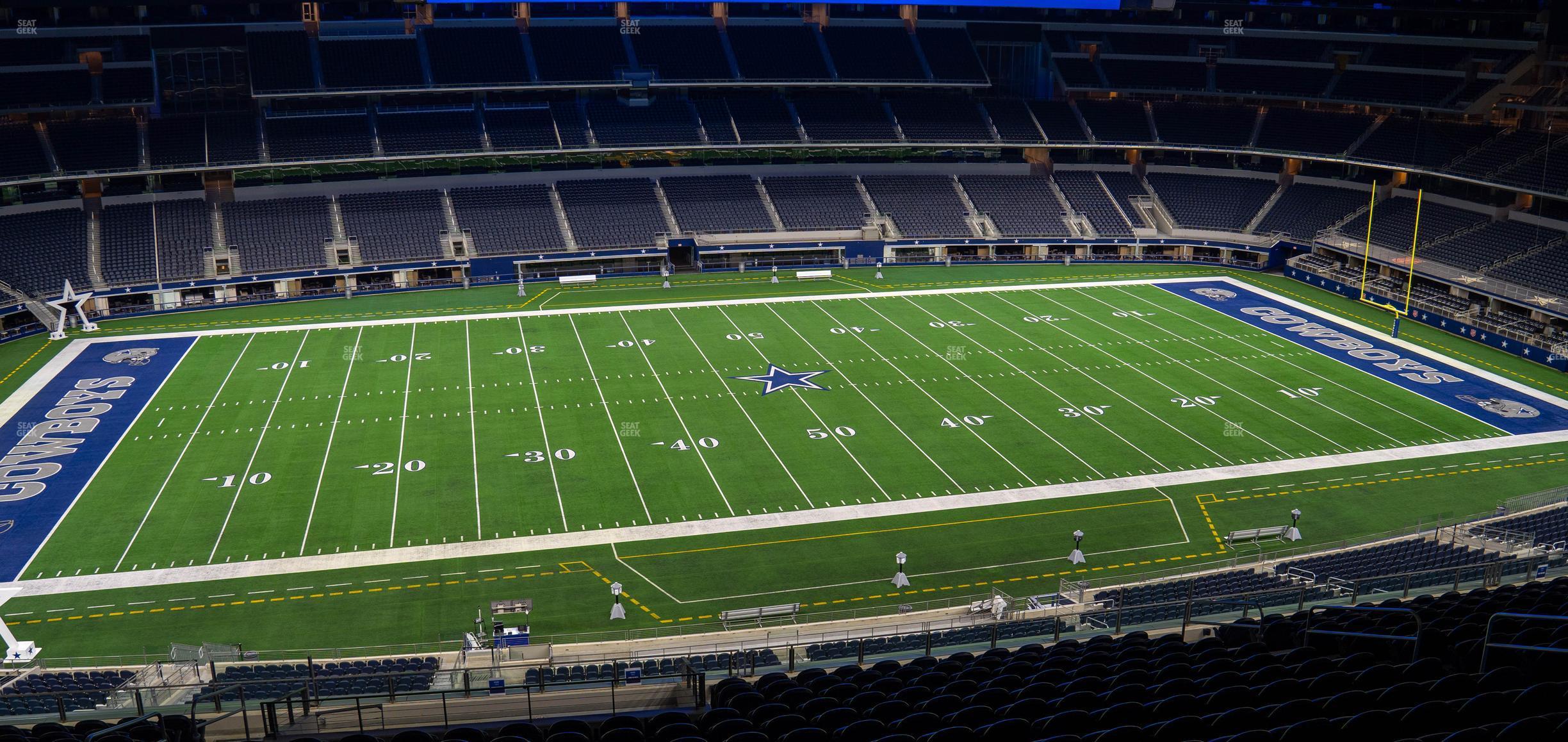 Seating view for AT&T Stadium Section Silver Suite 404