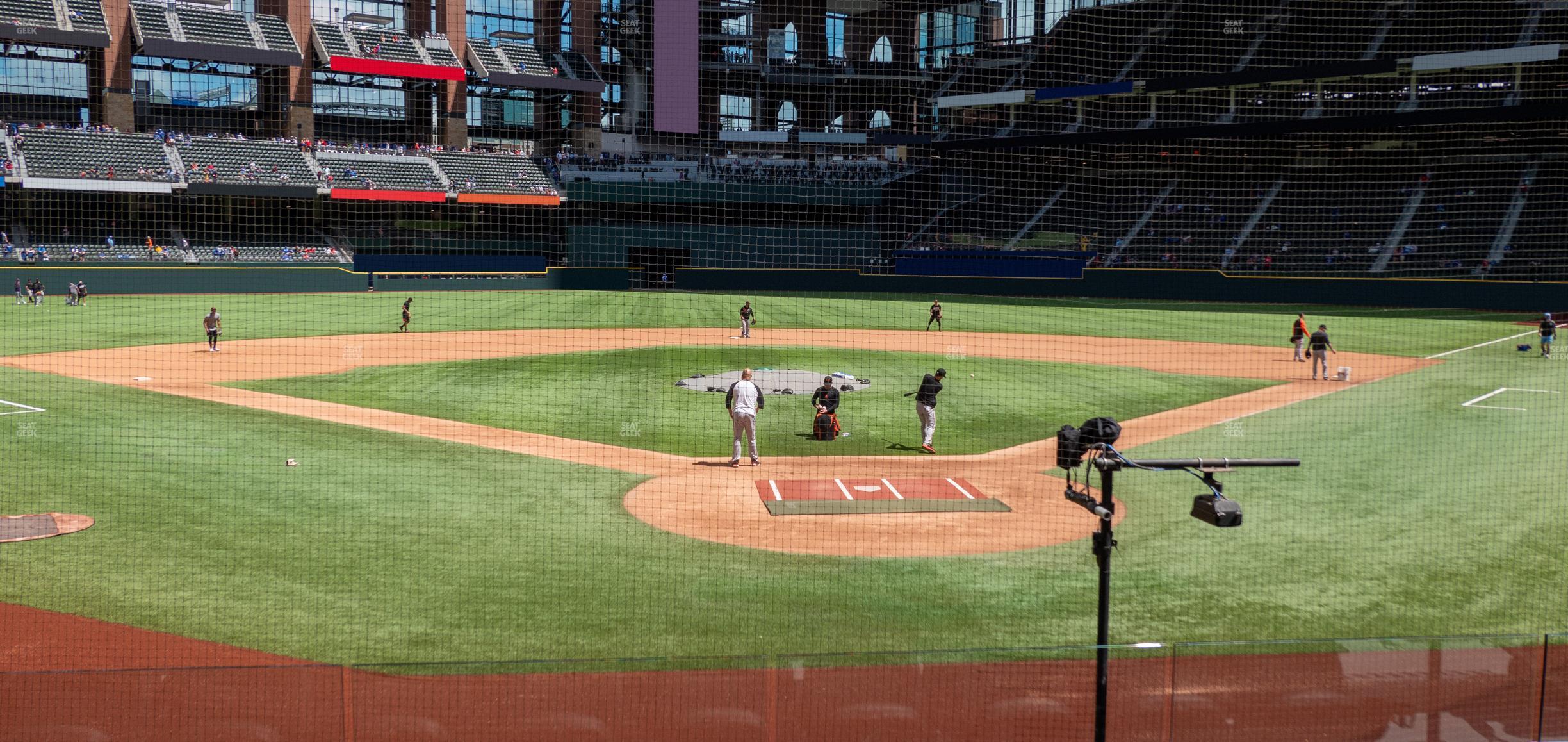 Seating view for Globe Life Field Section 13