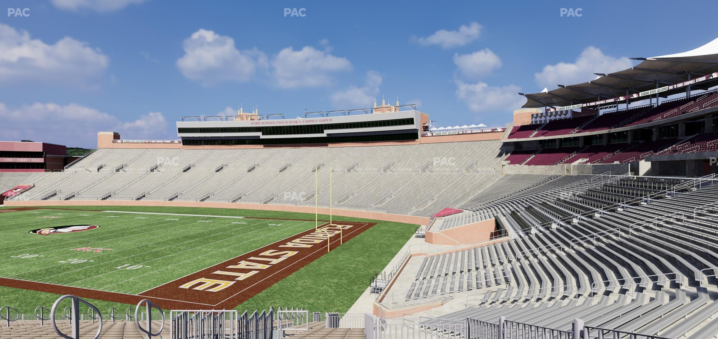 Seating view for Doak Campbell Stadium Section 27