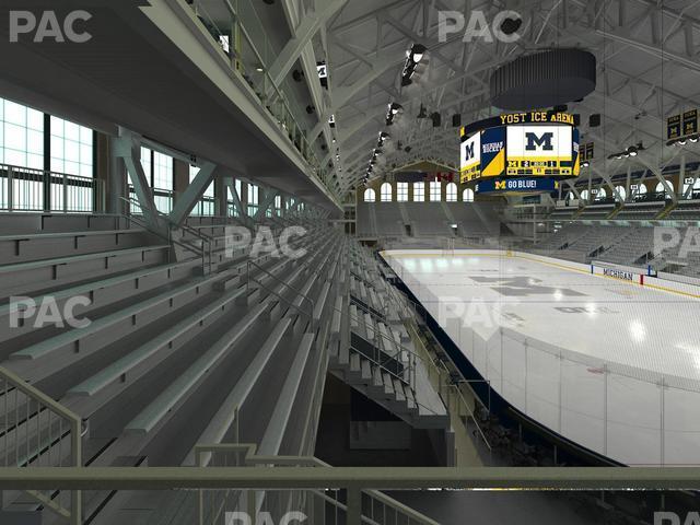 Seating view for Yost Arena Section 9