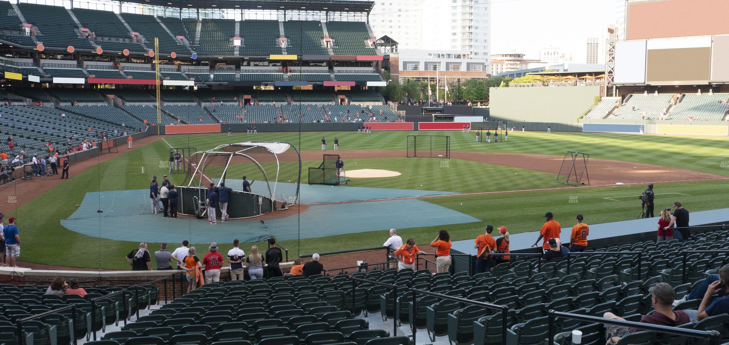 Seating view for Oriole Park at Camden Yards Section 30