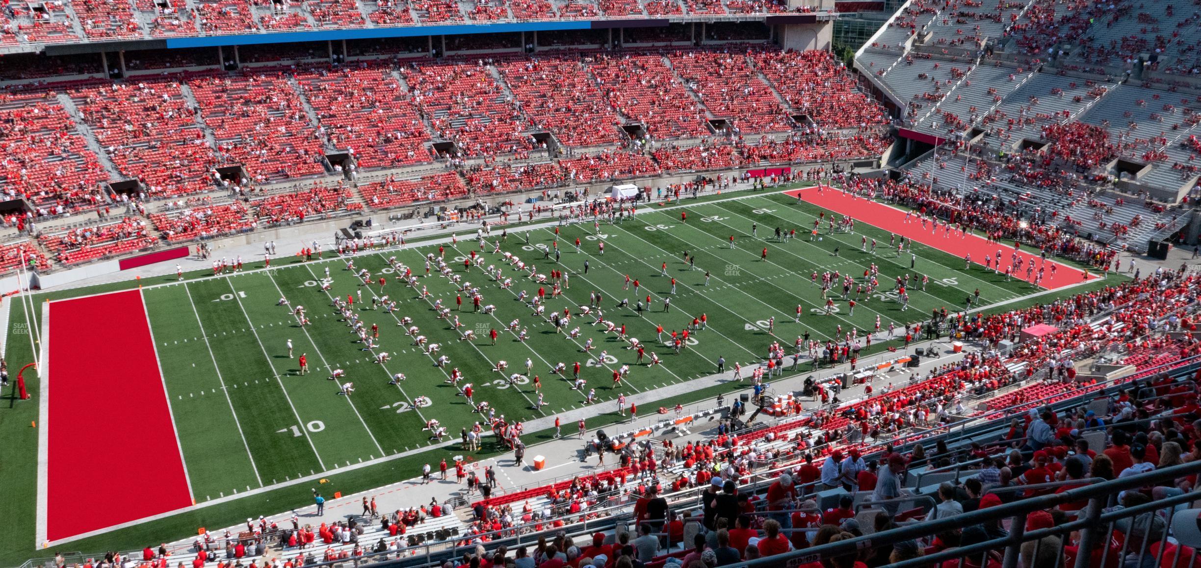 Seating view for Ohio Stadium Section 15 D