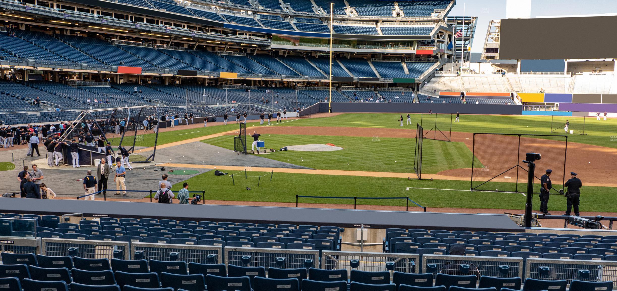 Seating view for Yankee Stadium Section Field Mvp 116