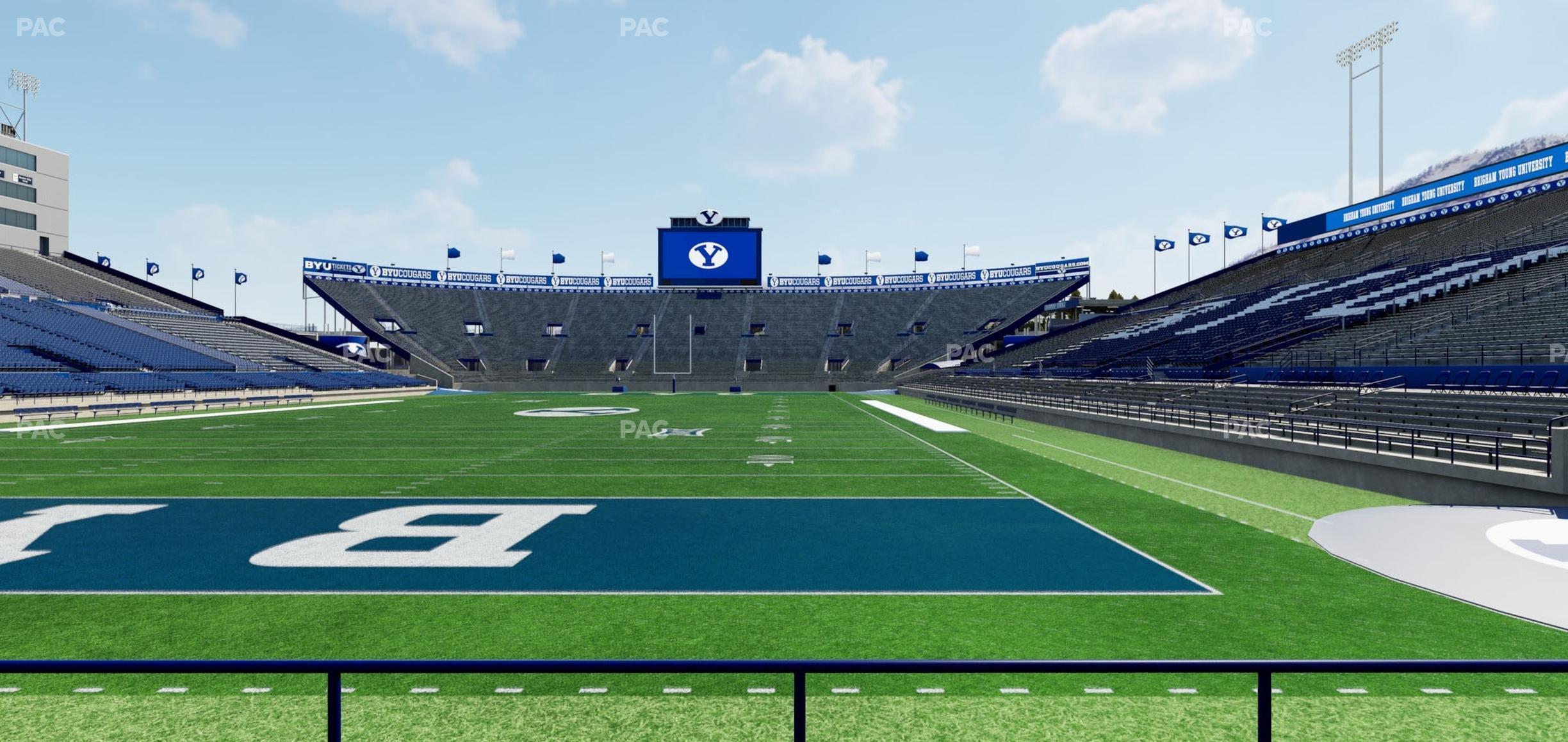 Seating view for LaVell Edwards Stadium Section 44