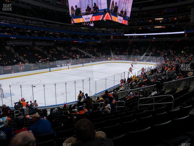 Seating view for Rogers Place Section 107