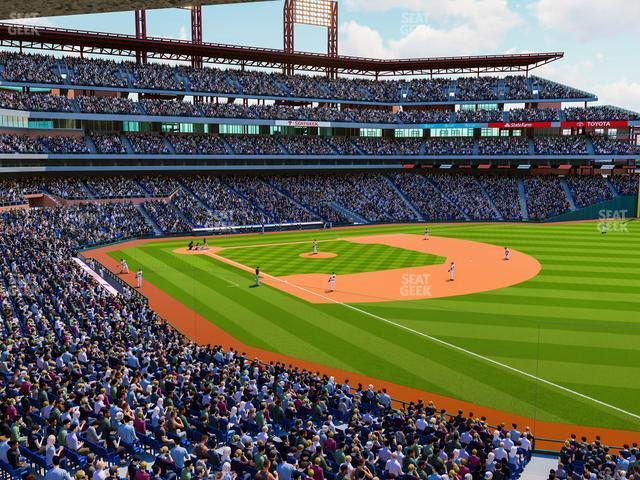 Seating view for Citizens Bank Park Section Suite 62