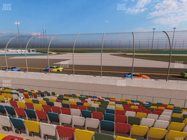 Seating view for Daytona International Speedway Section Front 182