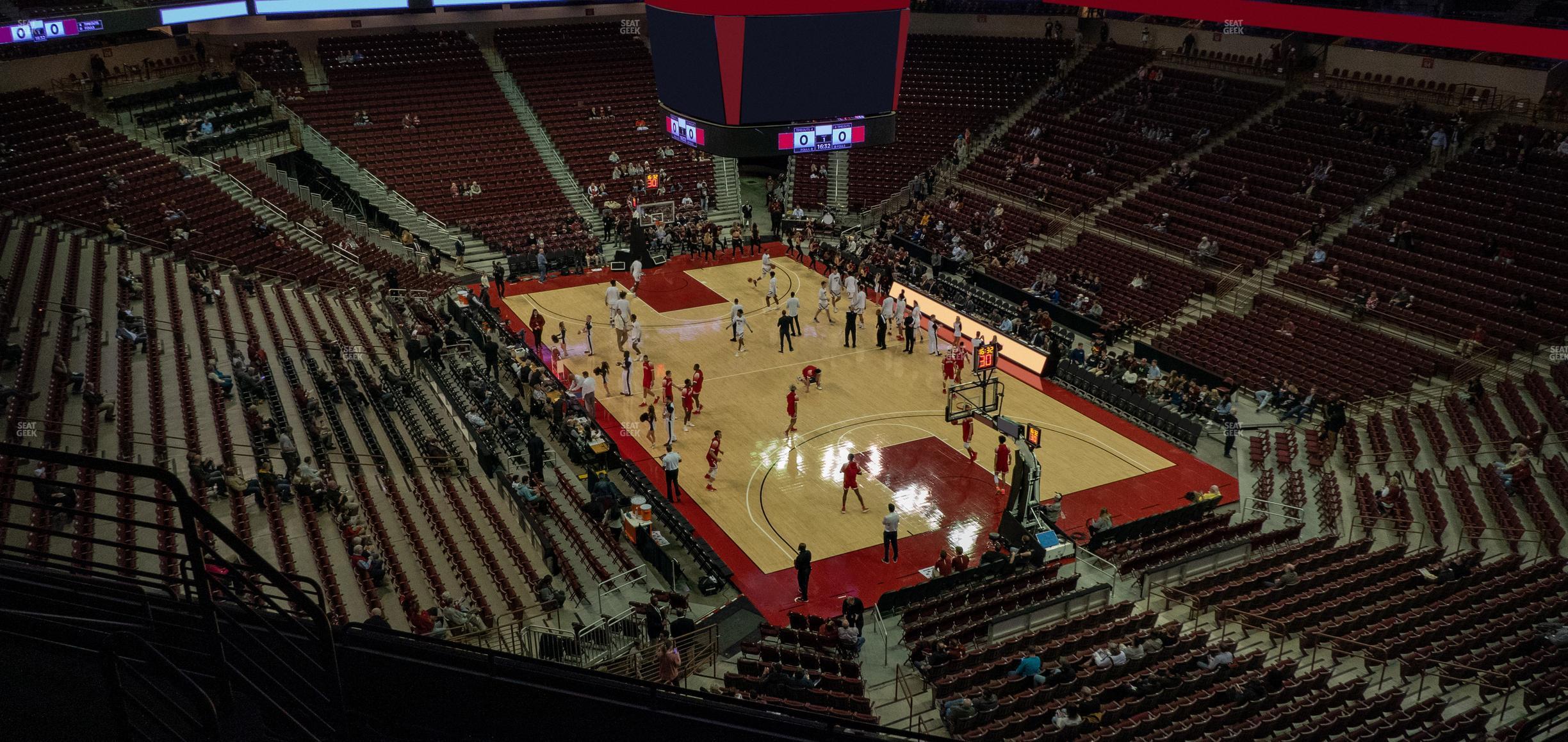 Seating view for Colonial Life Arena Section 203