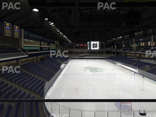 Seating view for Compton Family Ice Arena Section 114