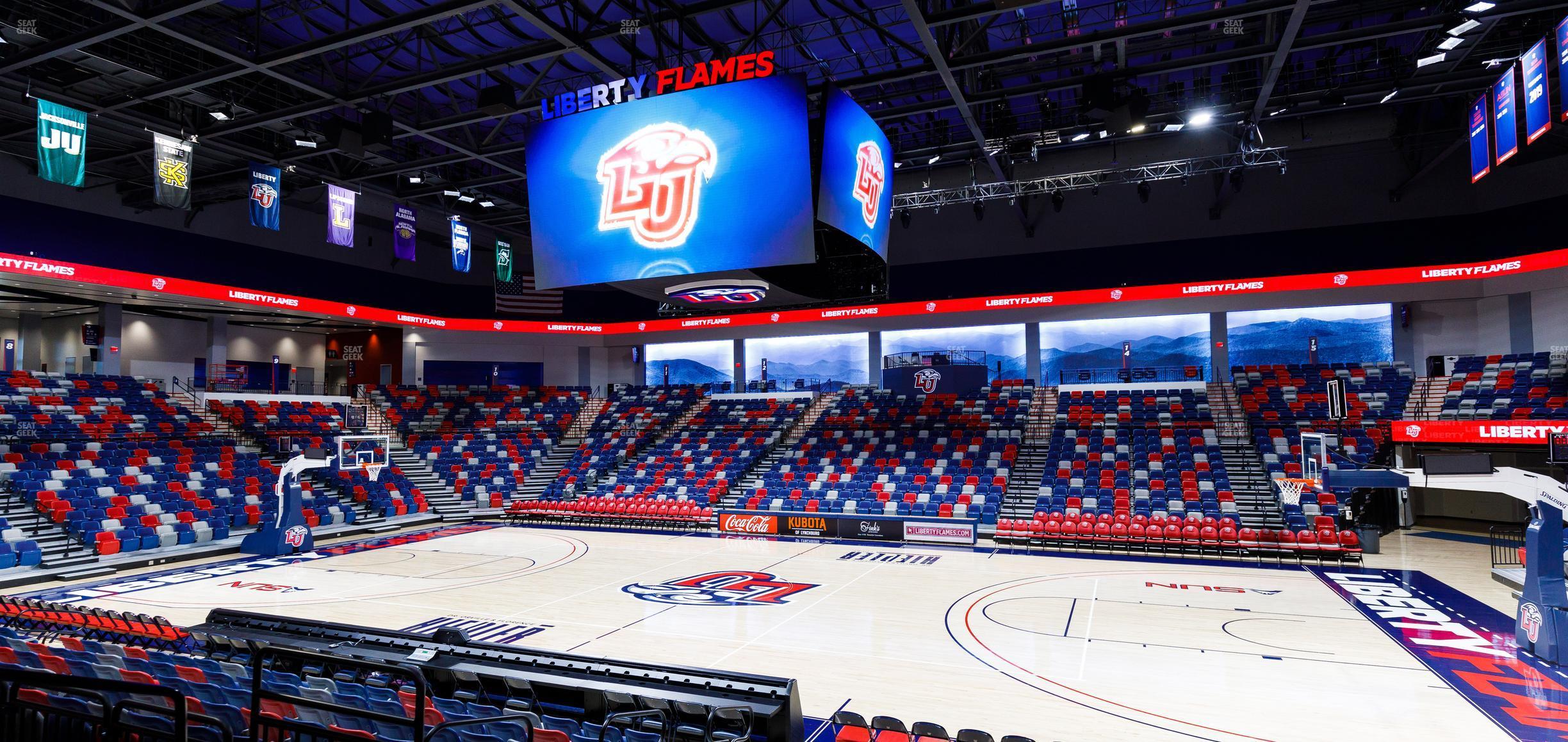 Seating view for Liberty Arena Section 2