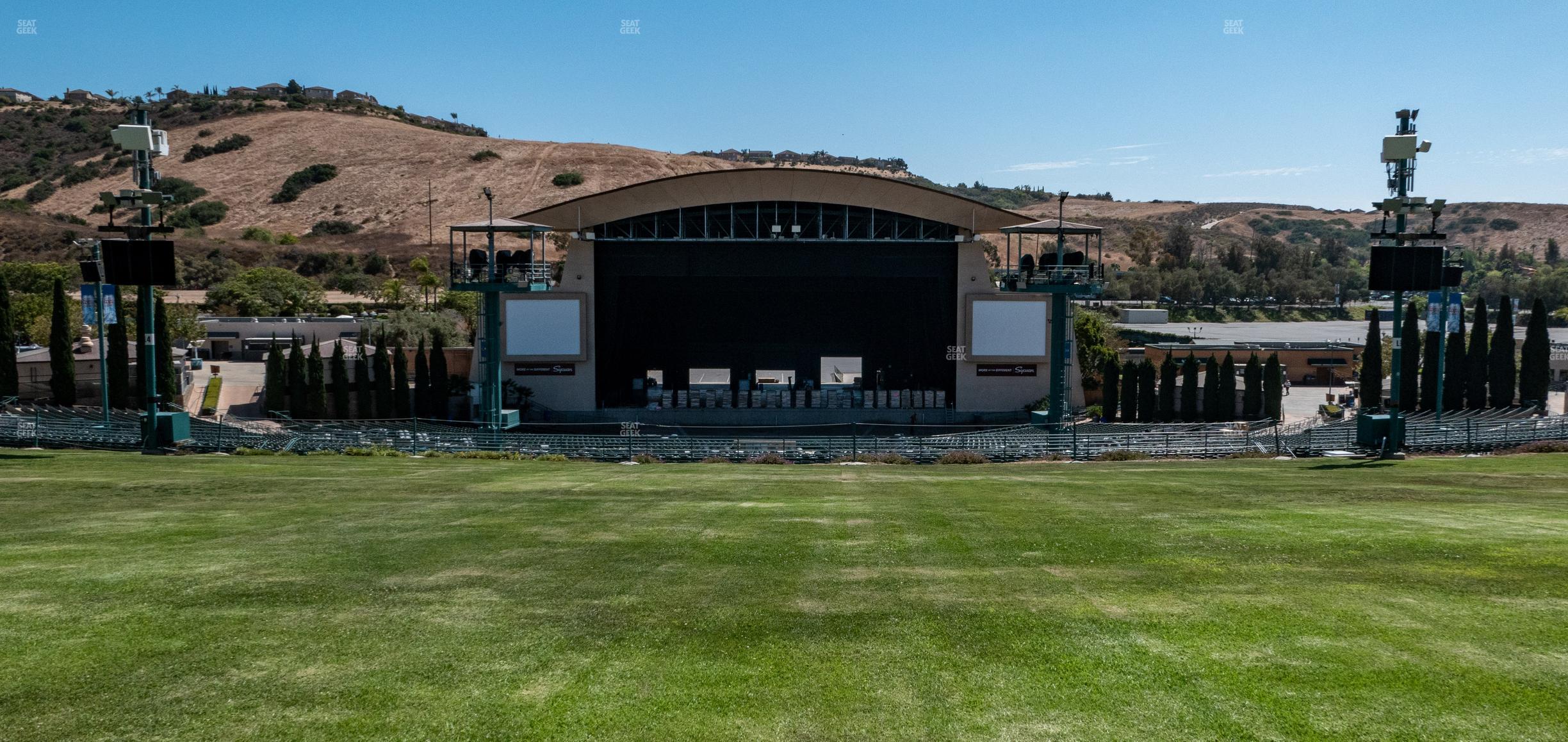 Seating view for North Island Credit Union Amphitheatre Section Ga Lawn