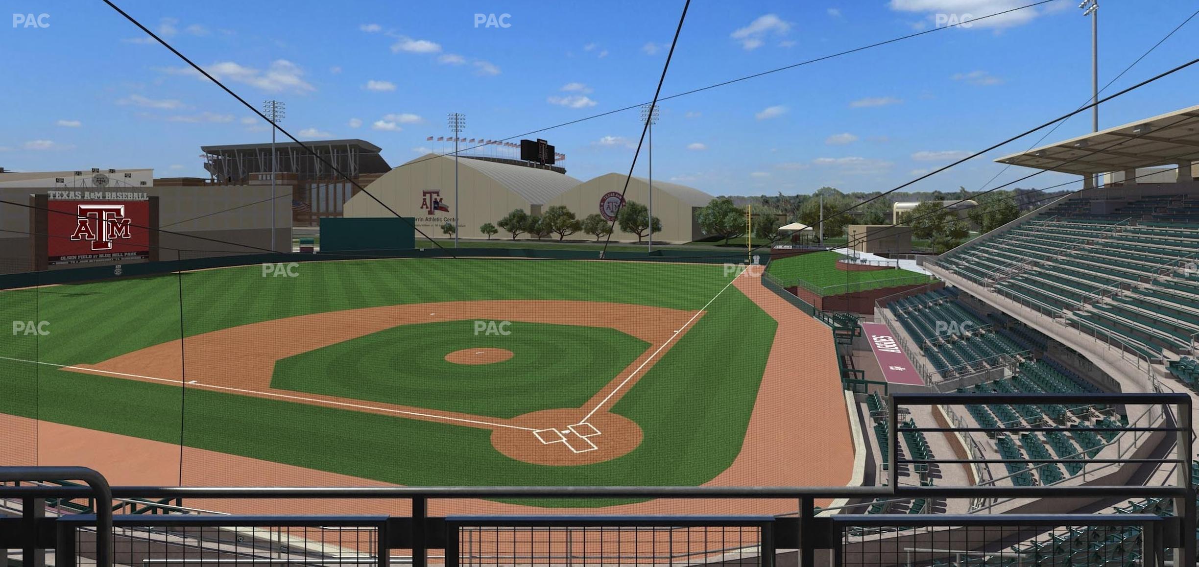 Seating view for Olsen Field at Blue Bell Park Section Suite 5