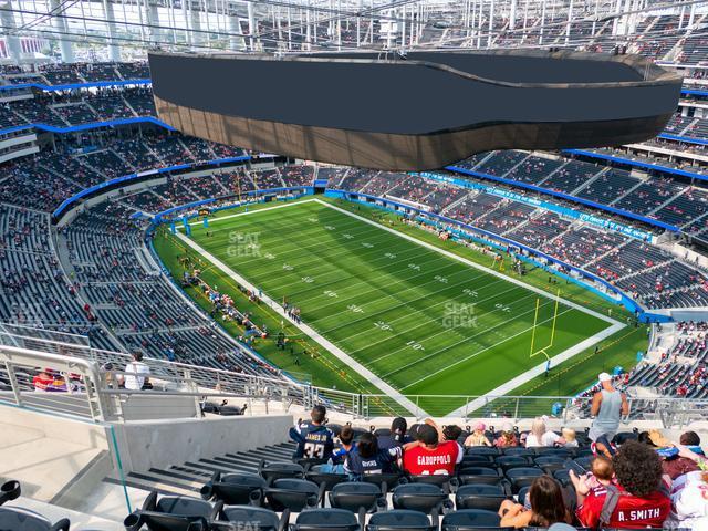 Seating view for SoFi Stadium Section 523