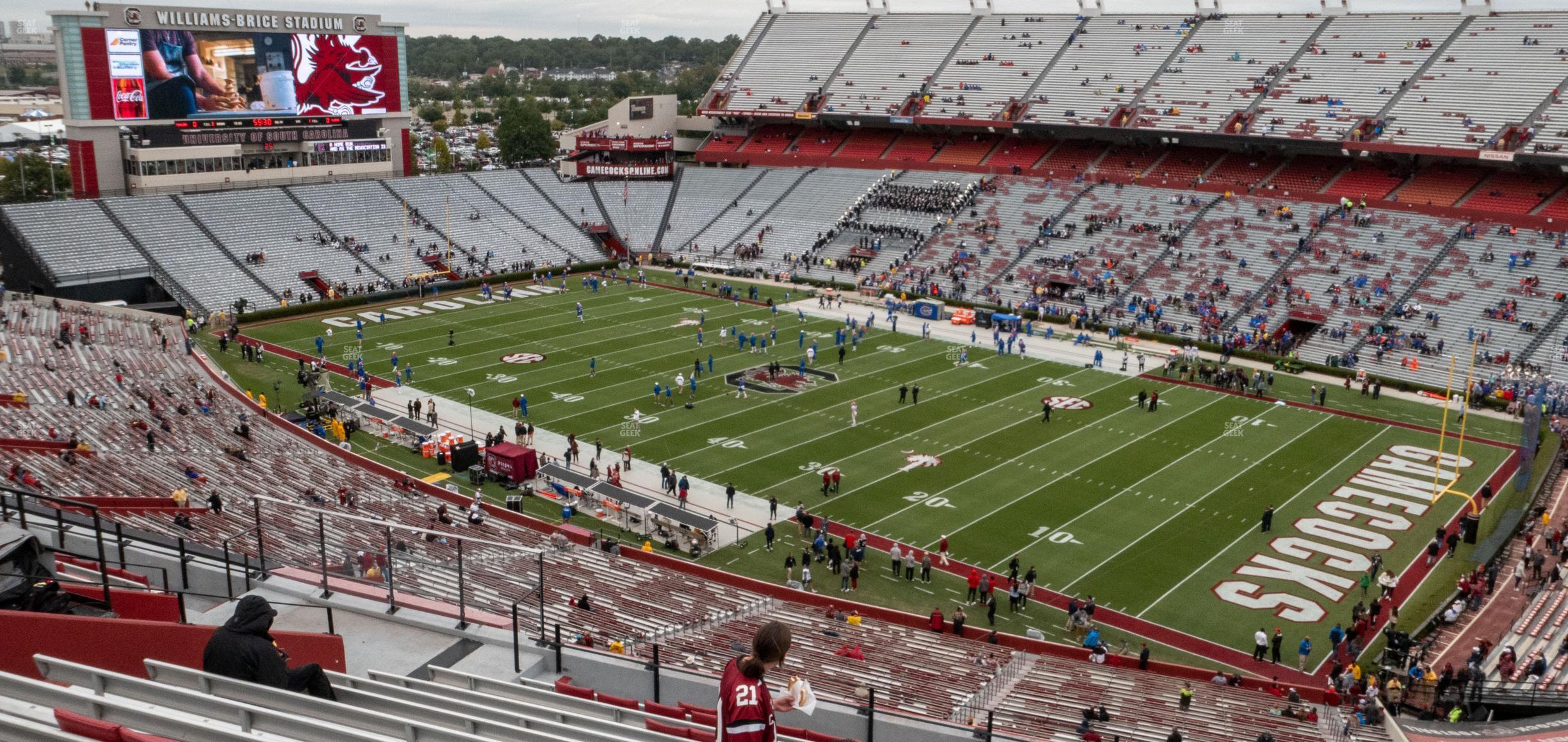 Seating view for Williams Brice Stadium Section 309