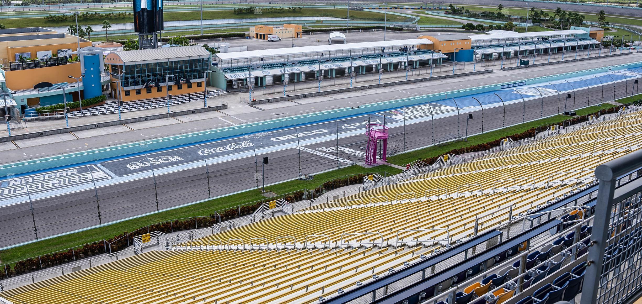 Seating view for Homestead-Miami Speedway Section Skybox Suite 8