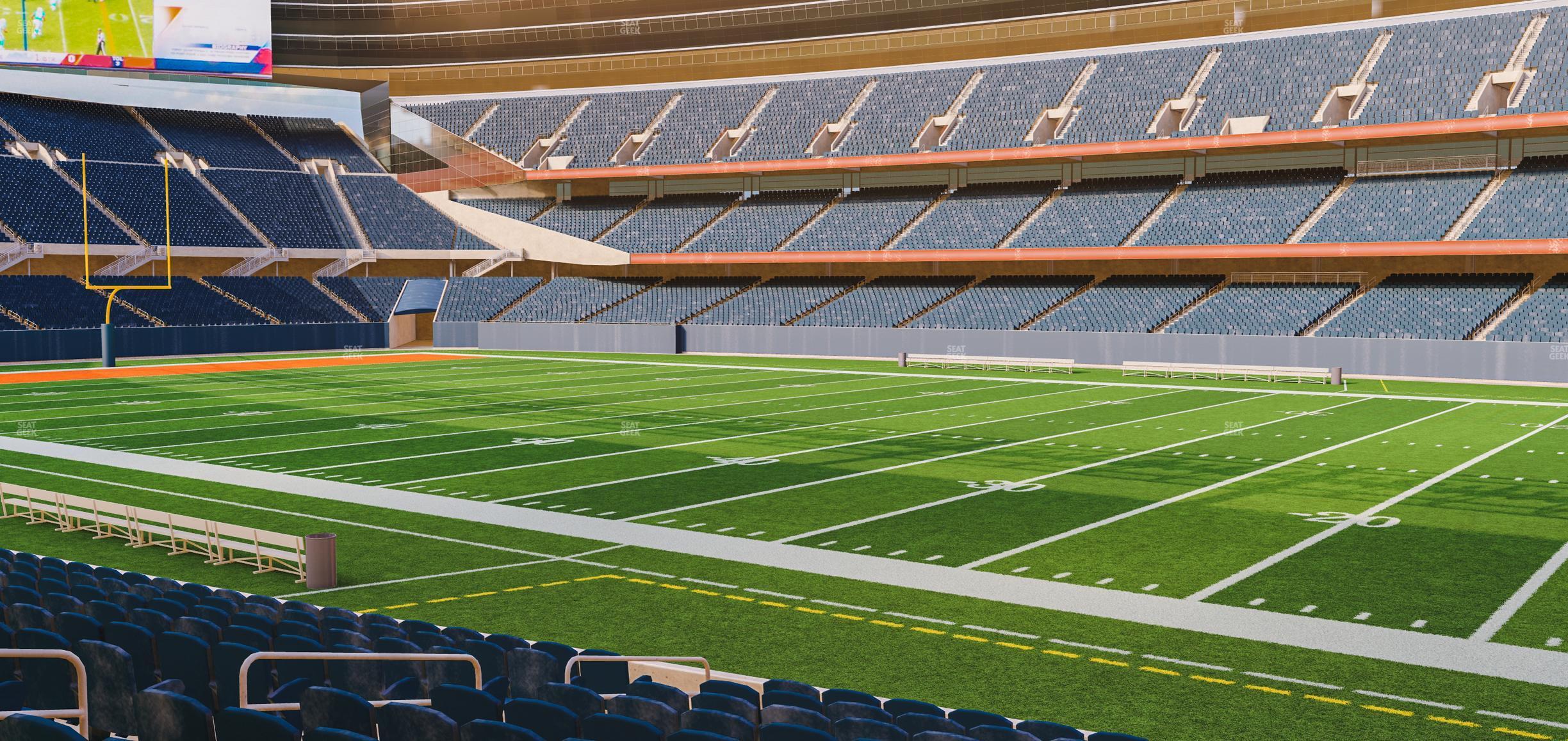 Seating view for Soldier Field Section 132