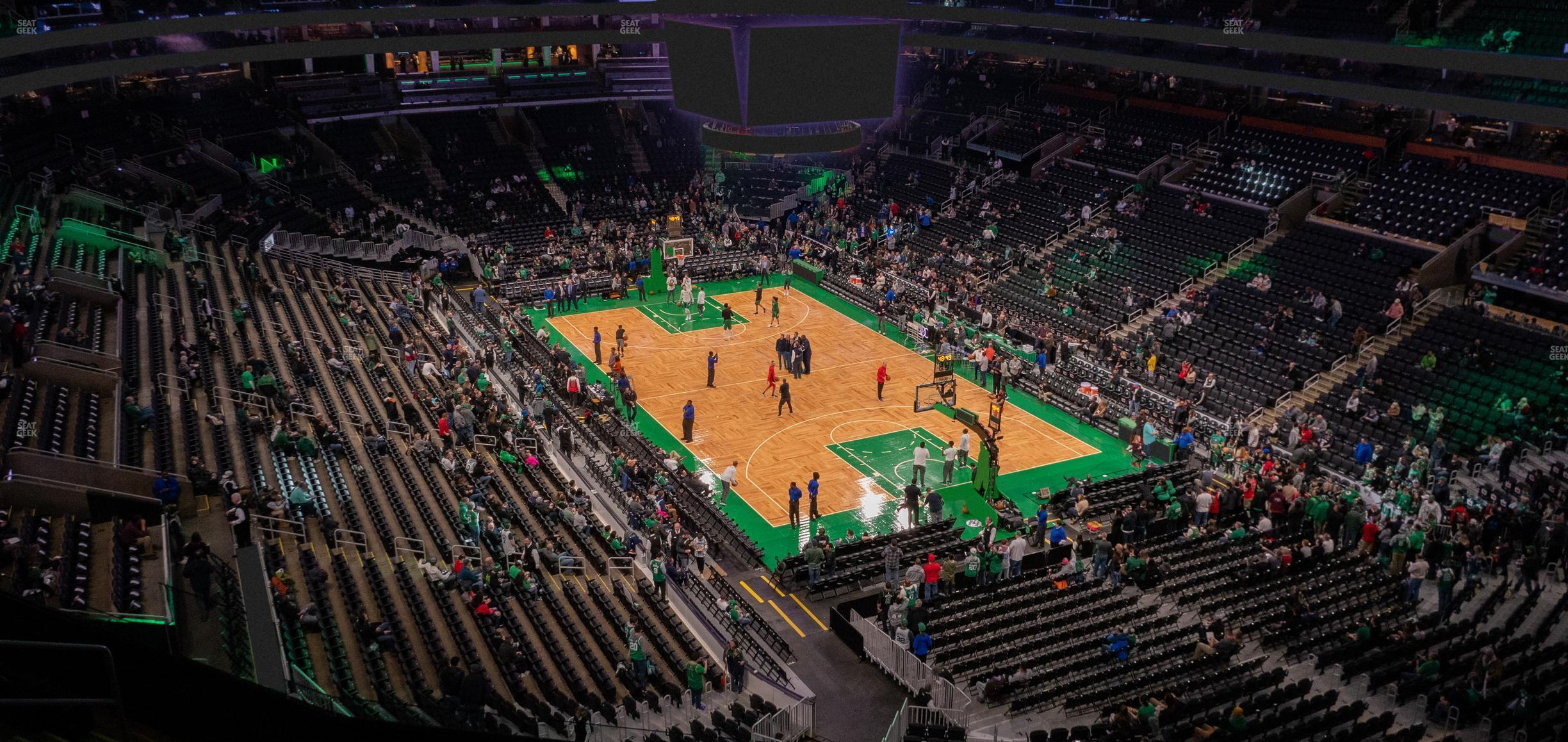 Seating view for TD Garden Section Balcony 311