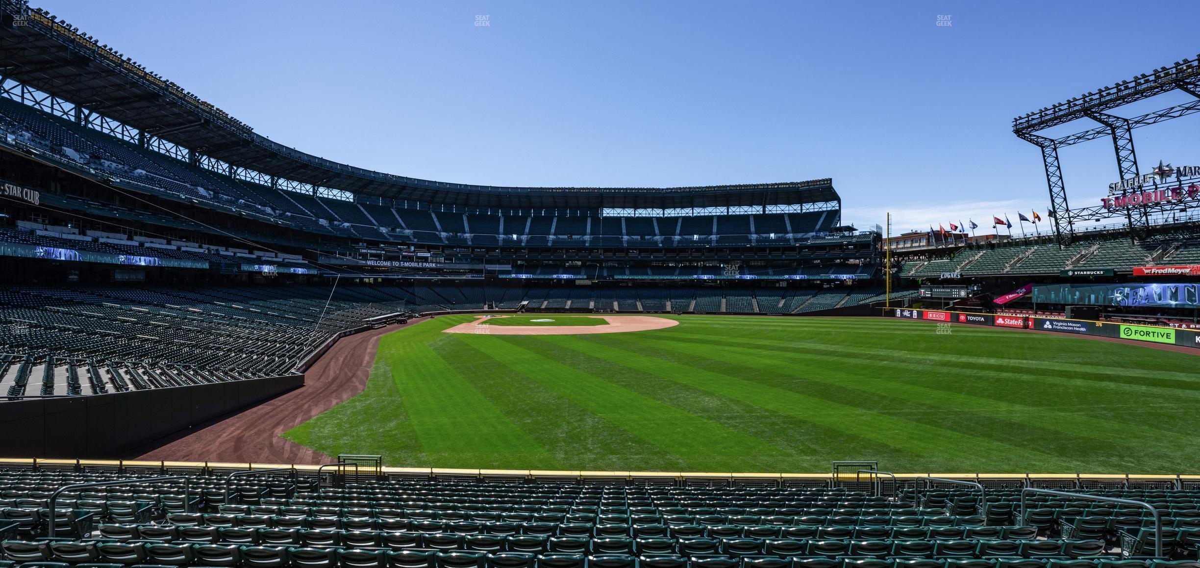 Seating view for T-Mobile Park Section 108