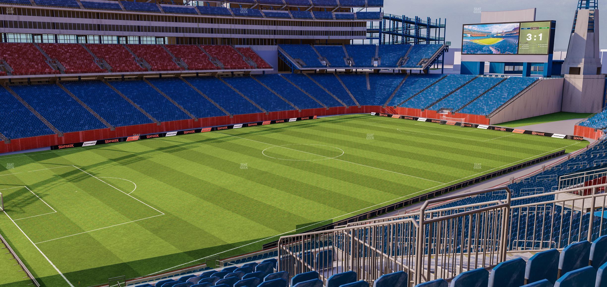 Seating view for Gillette Stadium Section 214