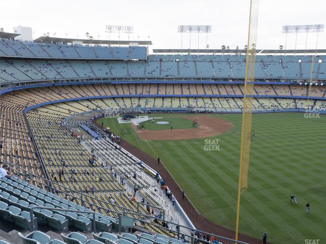 Seating view for Dodger Stadium Section 56 Rs