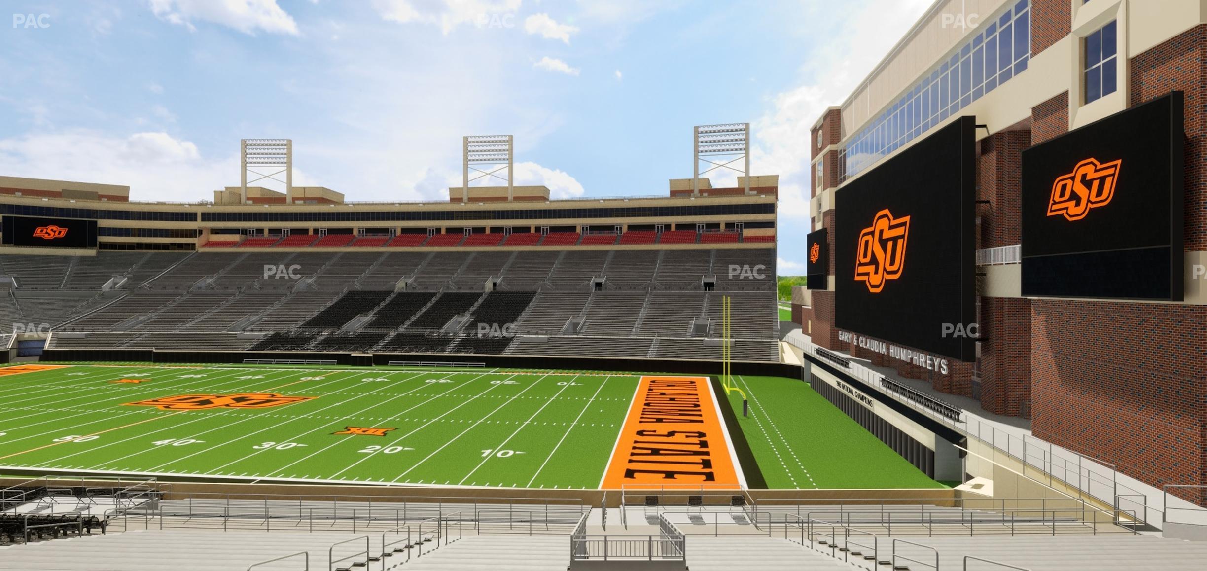 Seating view for Boone Pickens Stadium Section 102