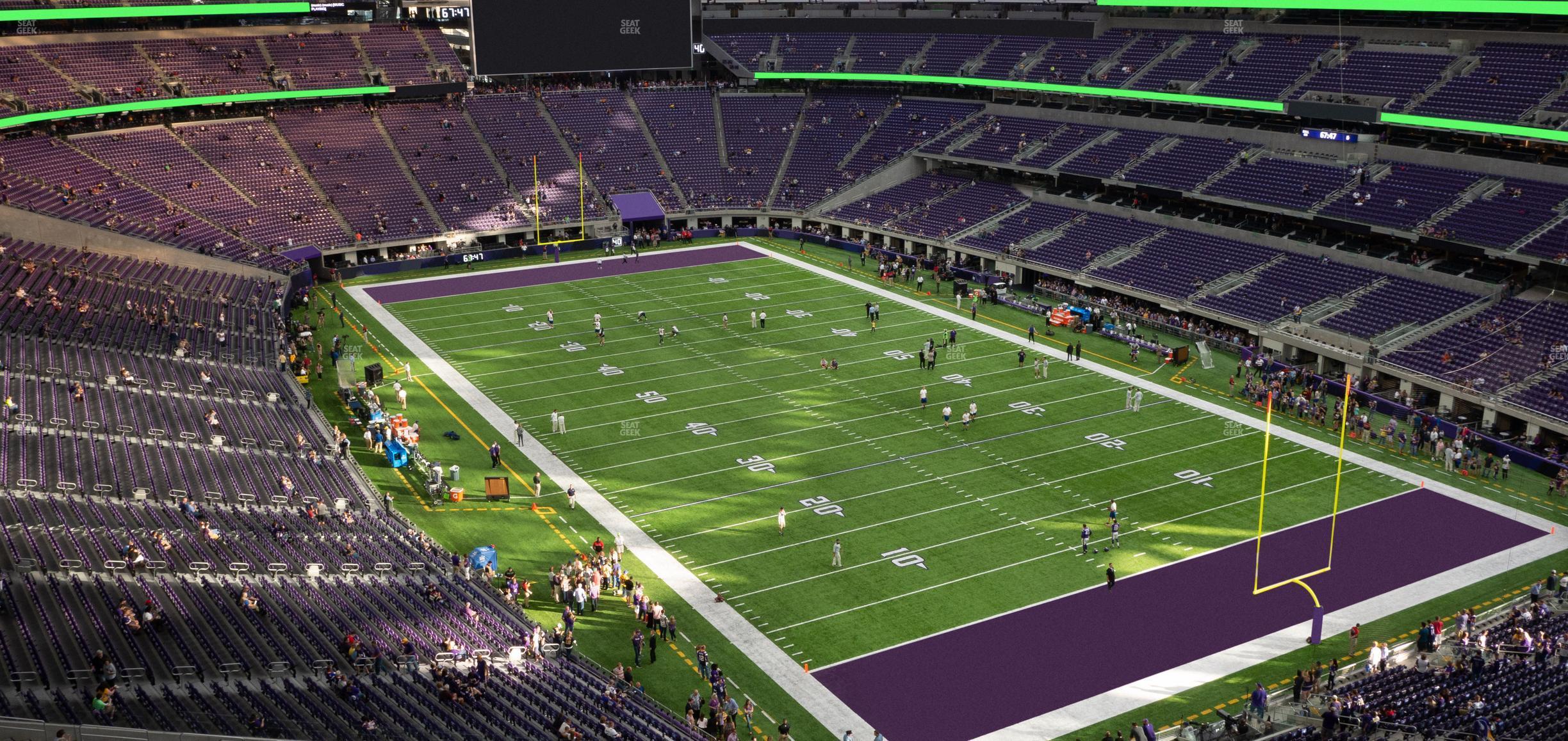 Seating view for U.S. Bank Stadium Section 303