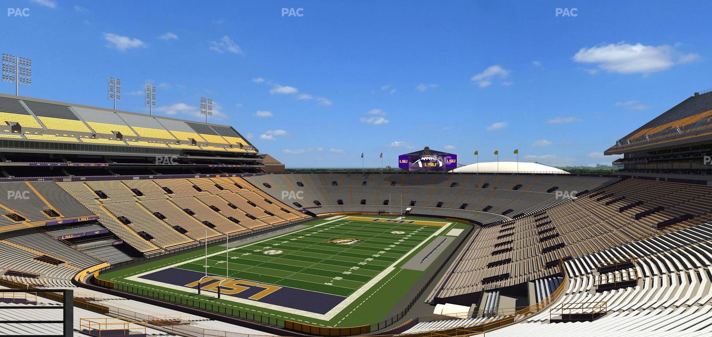 Seating view for Tiger Stadium Section Suite 141