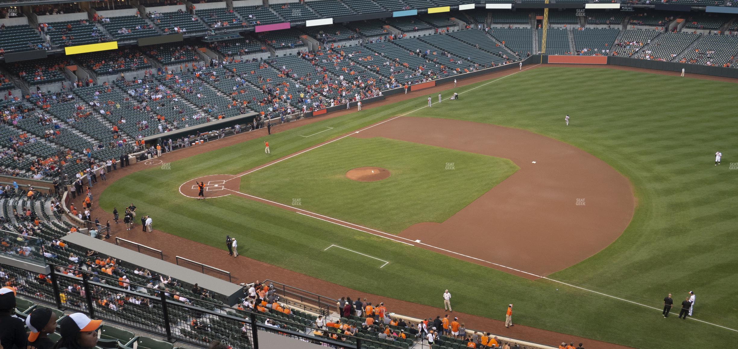 Seating view for Oriole Park at Camden Yards Section 316