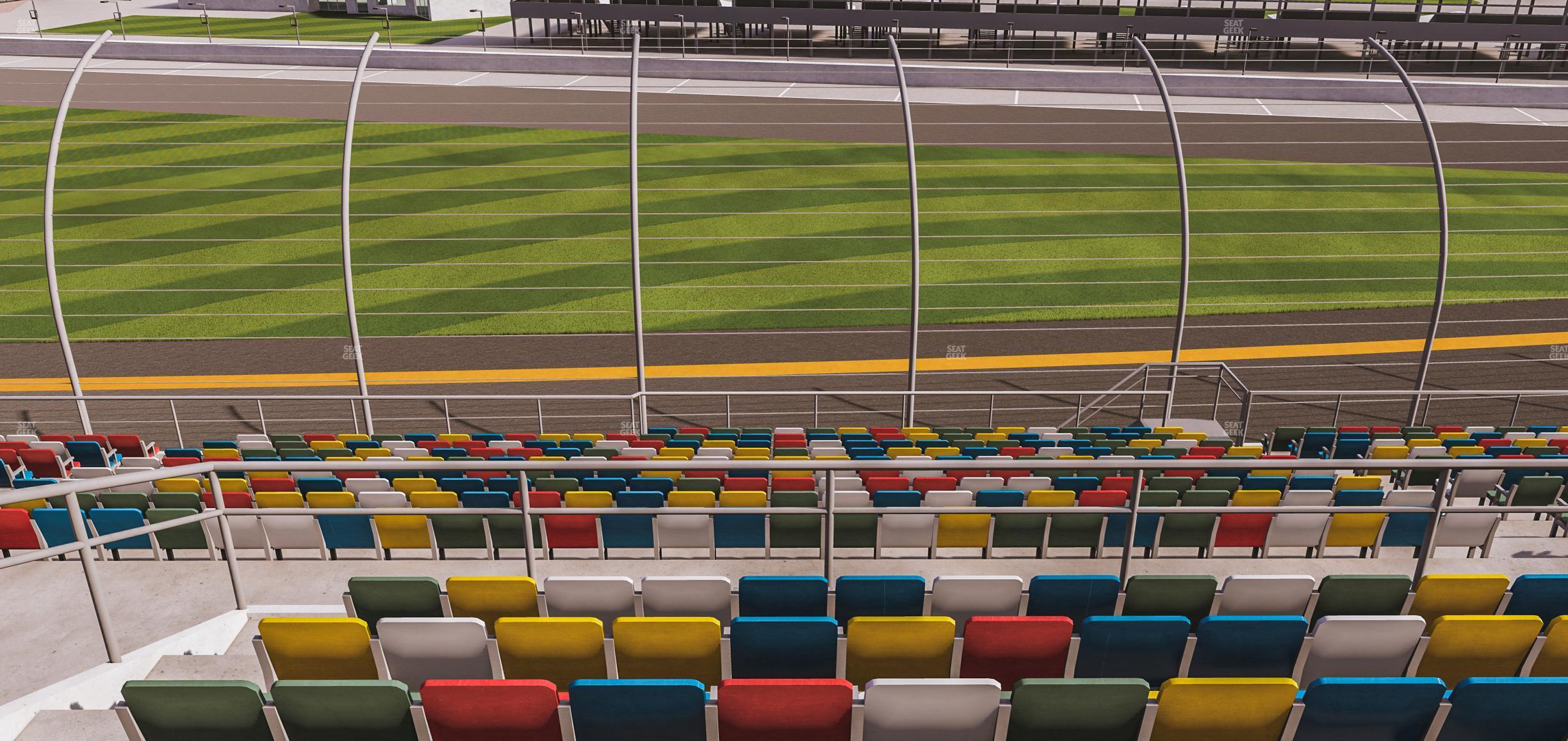 Seating view for Daytona International Speedway Section Back 156