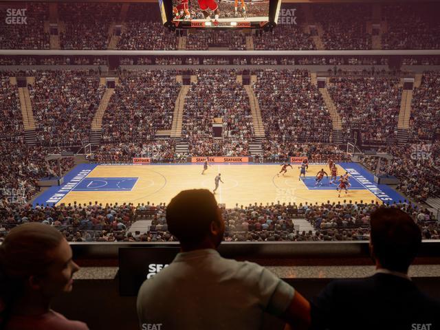 Seating view for Madison Square Garden Section Lexus Level Suite 13