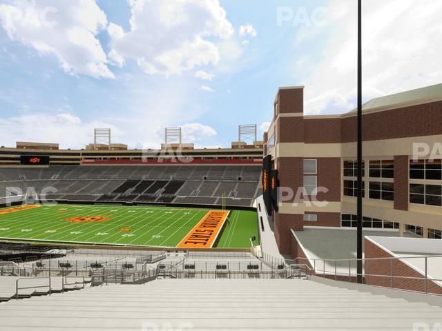 Seating view for Boone Pickens Stadium Section 201