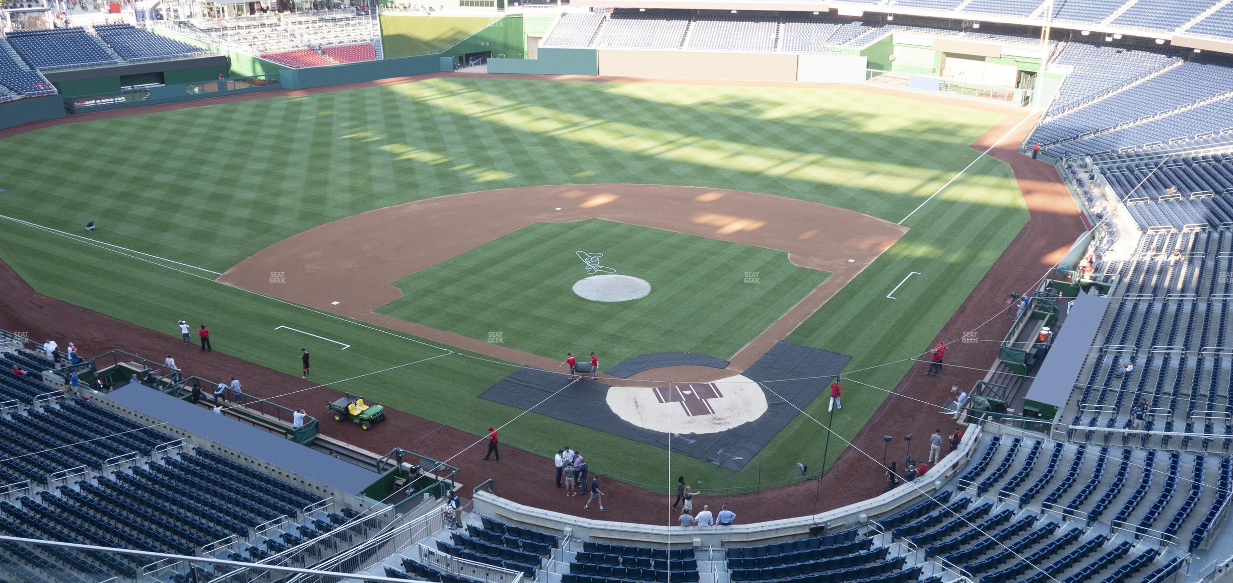 Seating view for Nationals Park Section 312