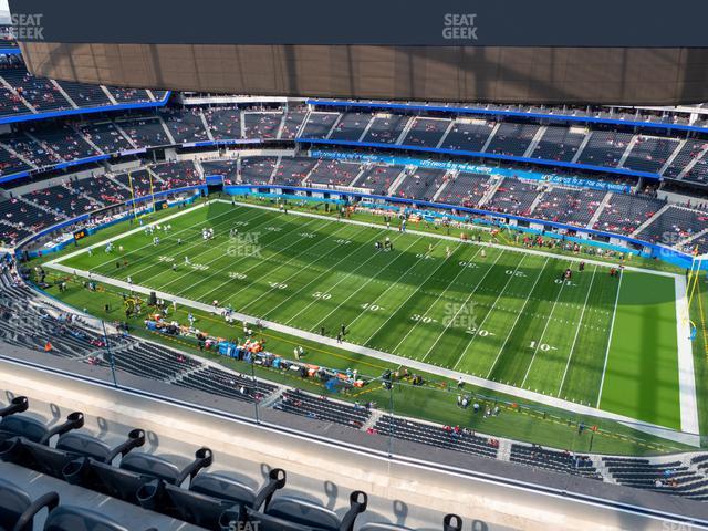 Seating view for SoFi Stadium Section 419