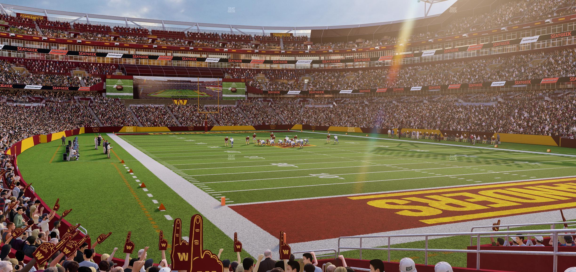 Seating view for Northwest Stadium Section 114