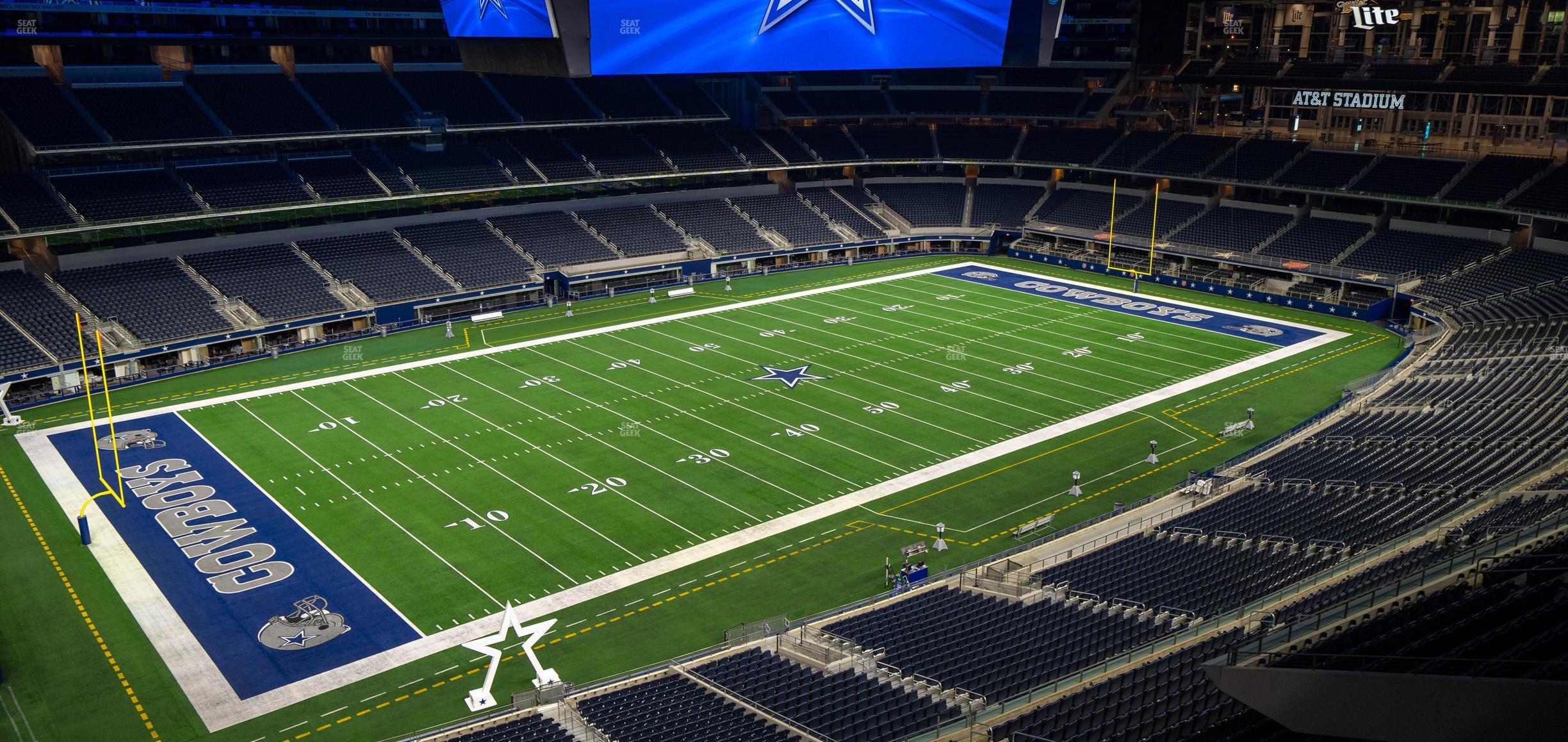 Seating view for AT&T Stadium Section Ring Of Honor Suite 511