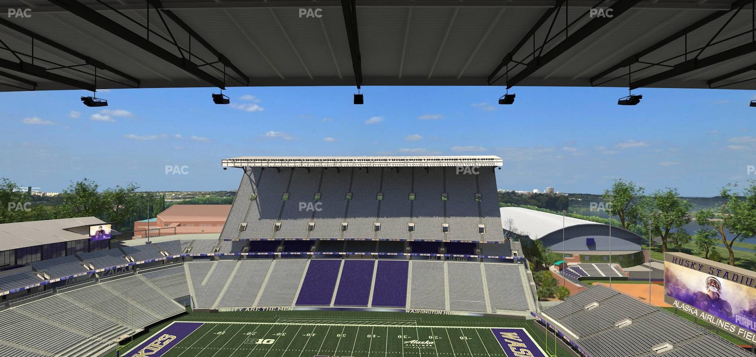 Seating view for Husky Stadium Section 305