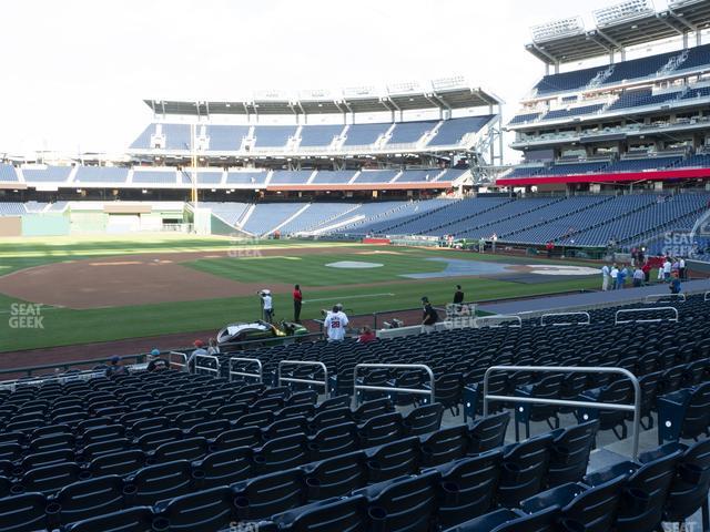 Seating view for Nationals Park Section 114