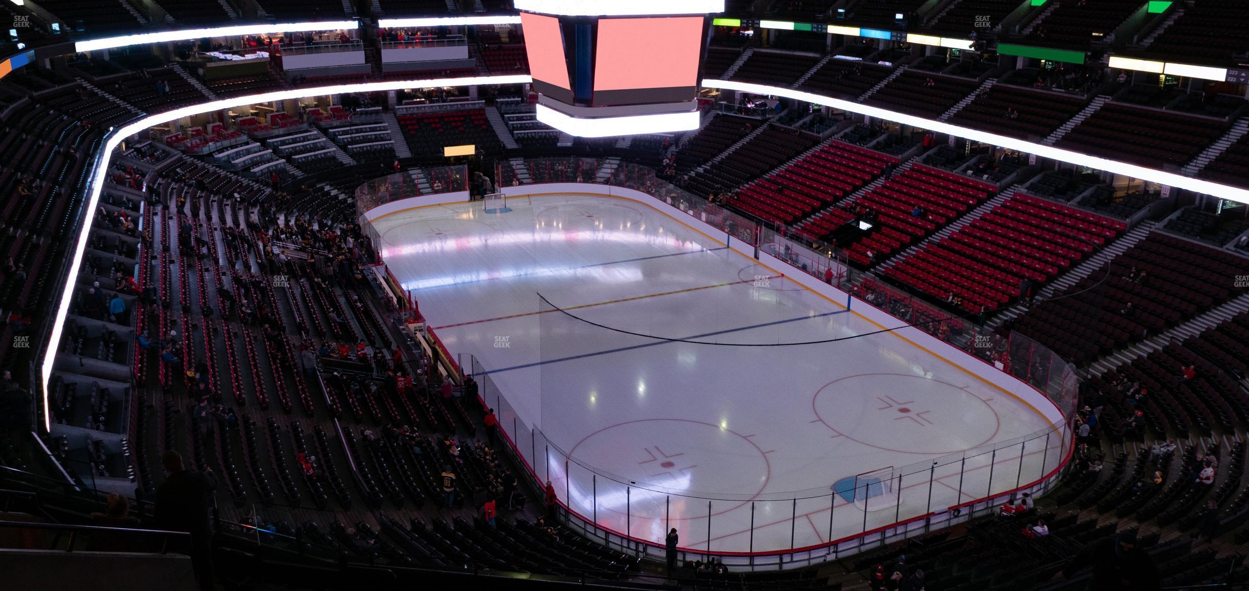 Seating view for Canadian Tire Centre Section 303