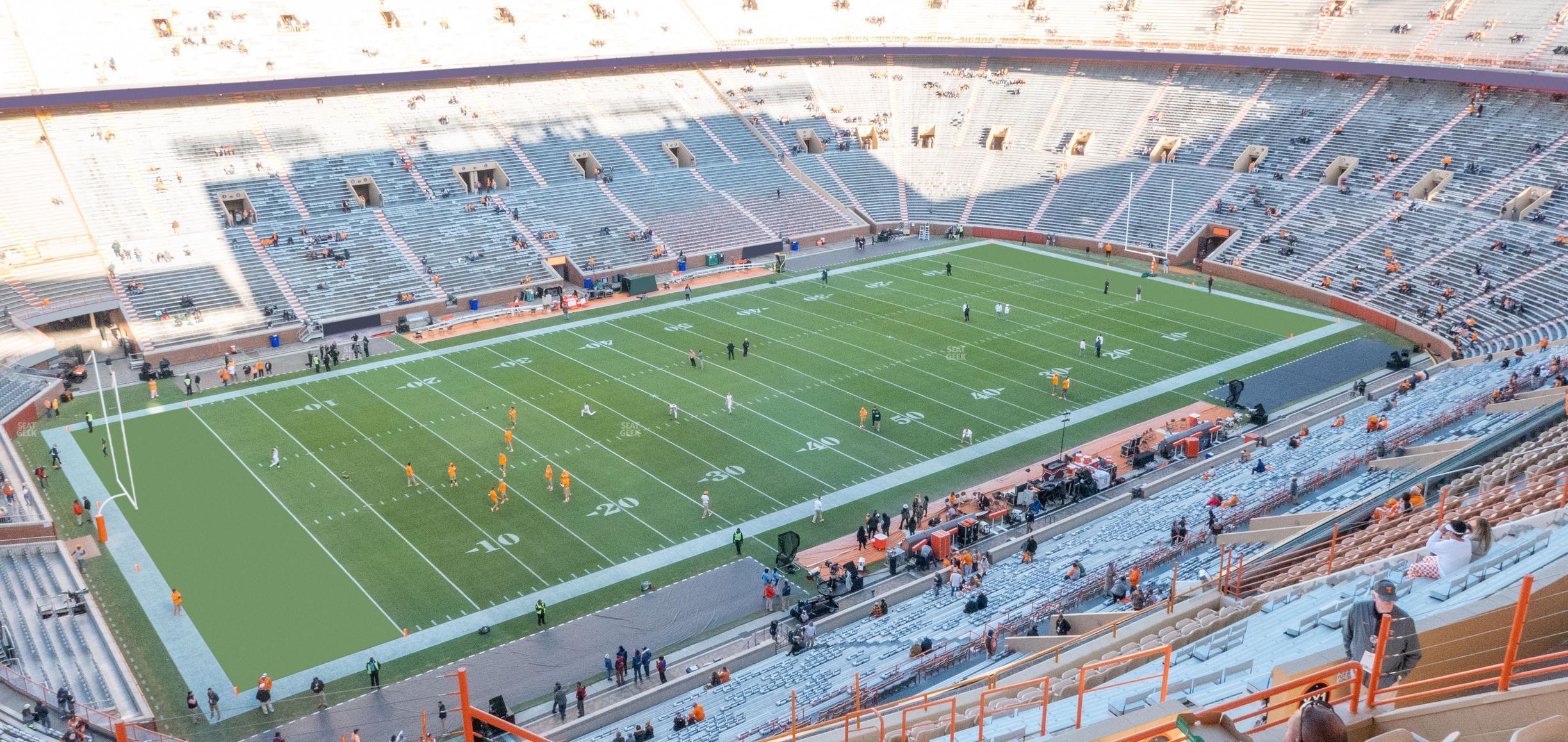 Seating view for Neyland Stadium Section Xx 2