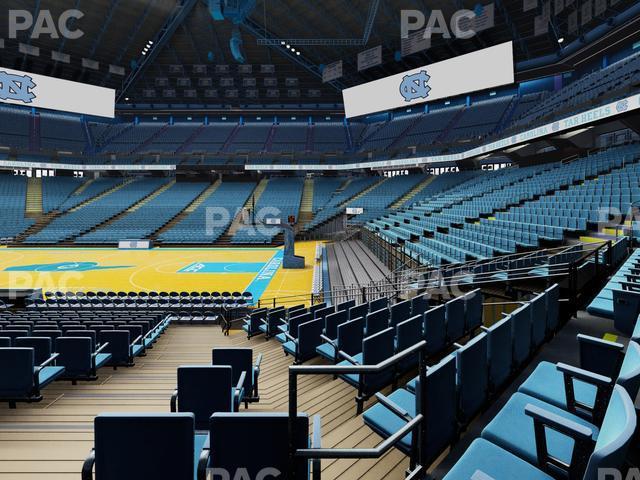 Seating view for Dean Smith Center Section 111