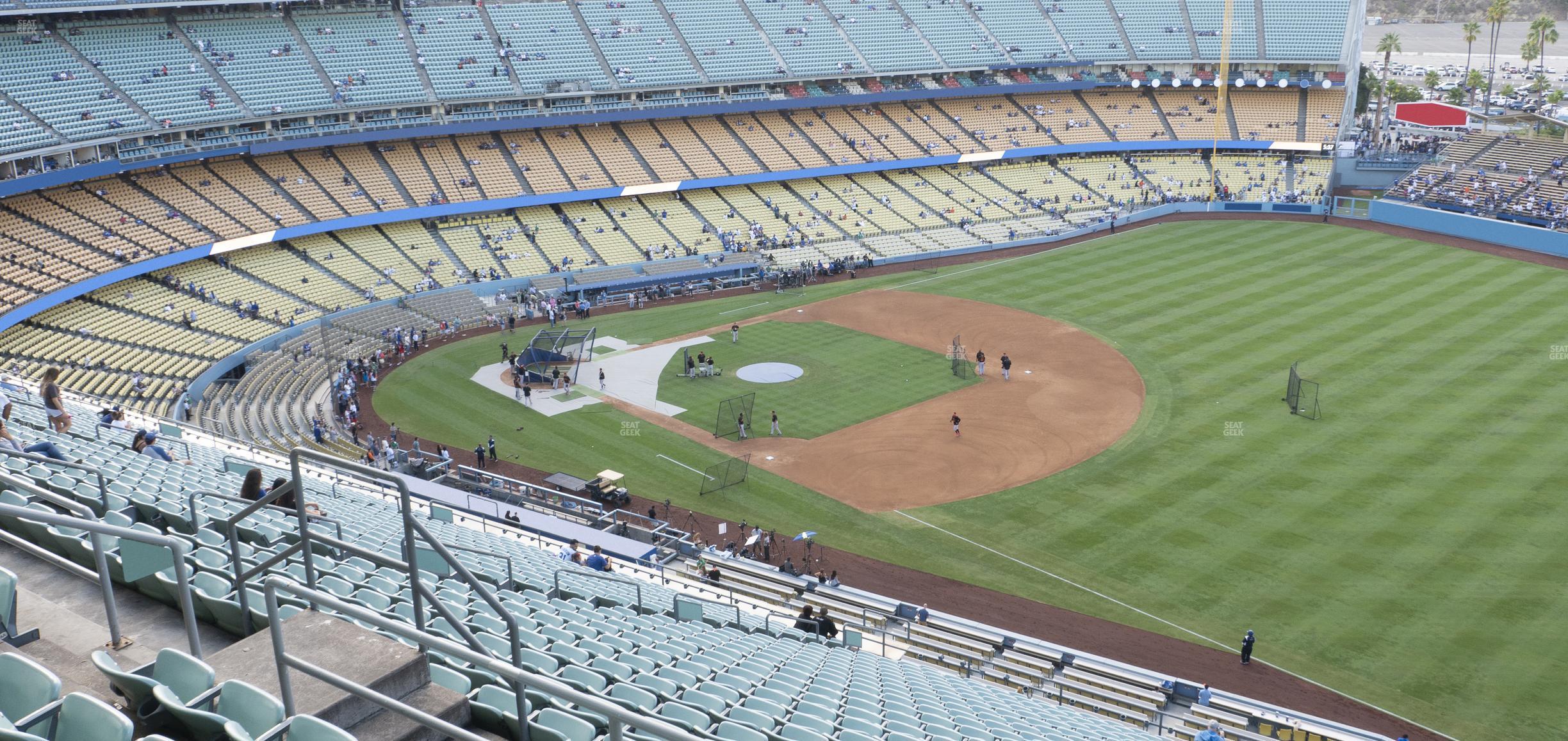 Seating view for Dodger Stadium Section 34 Rs