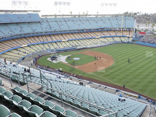 Seating view for Dodger Stadium Section 34 Rs