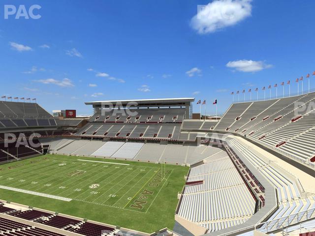 Seating view for Kyle Field Section 301