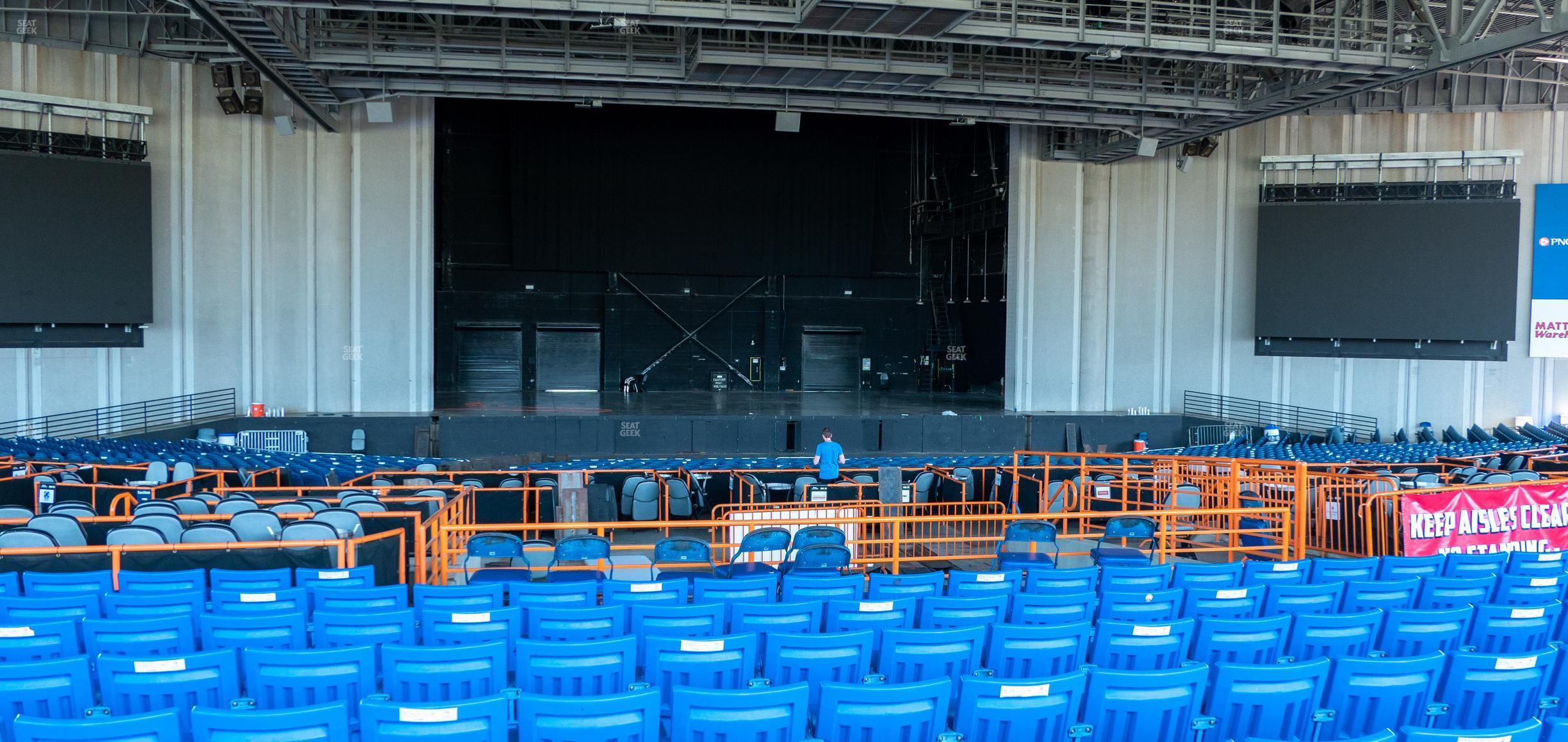 Seating view for PNC Music Pavilion Section Pavilion 7