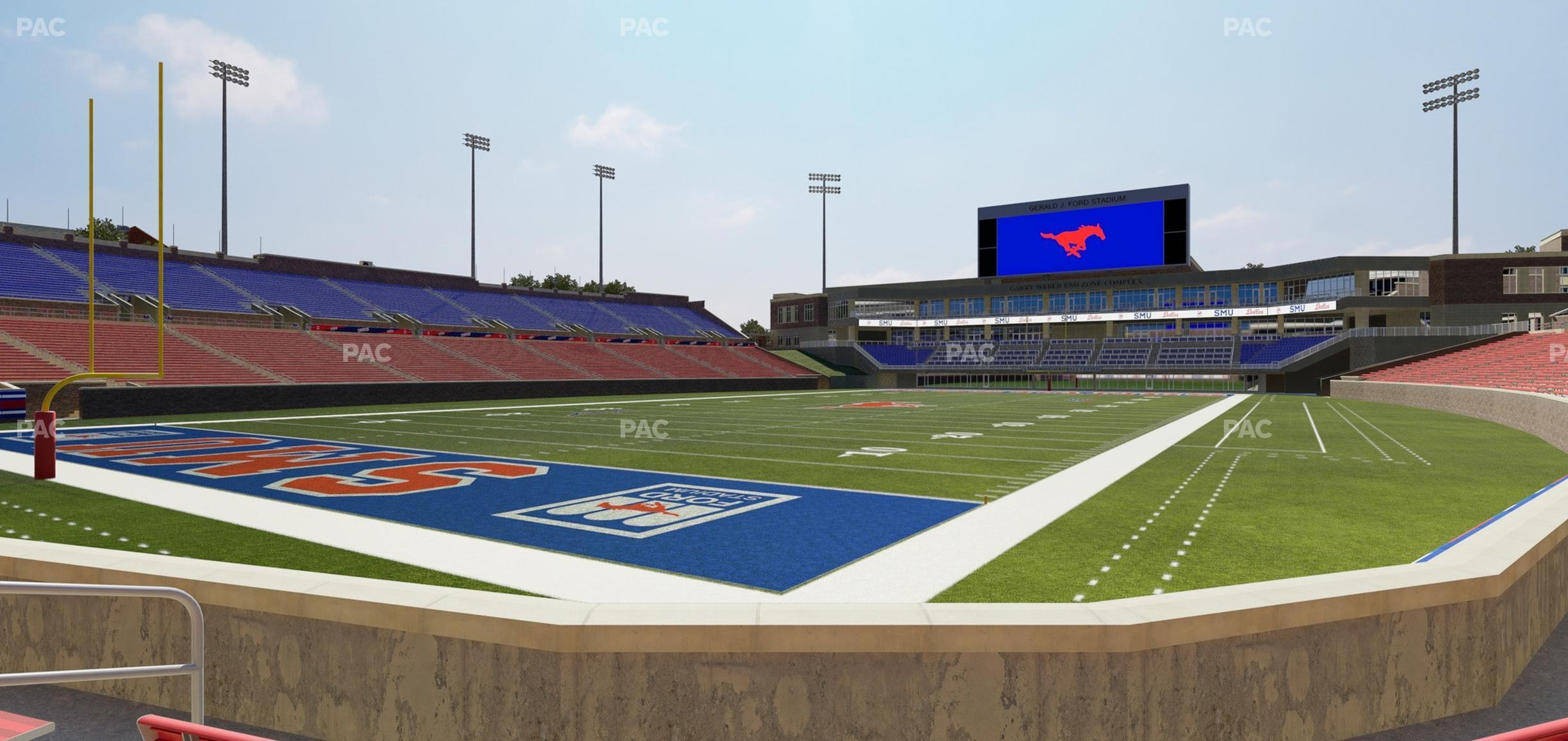 Seating view for Gerald Ford Stadium Section 111