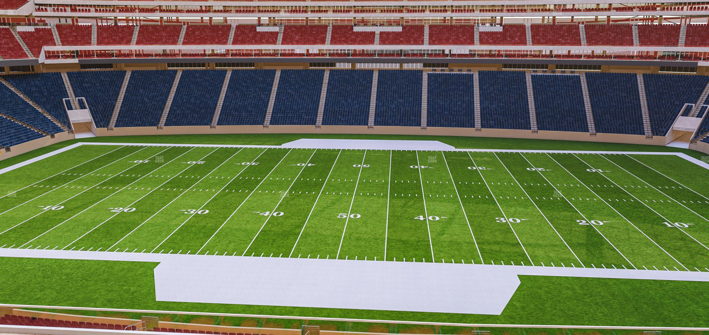 Seating view for NRG Stadium Section 309