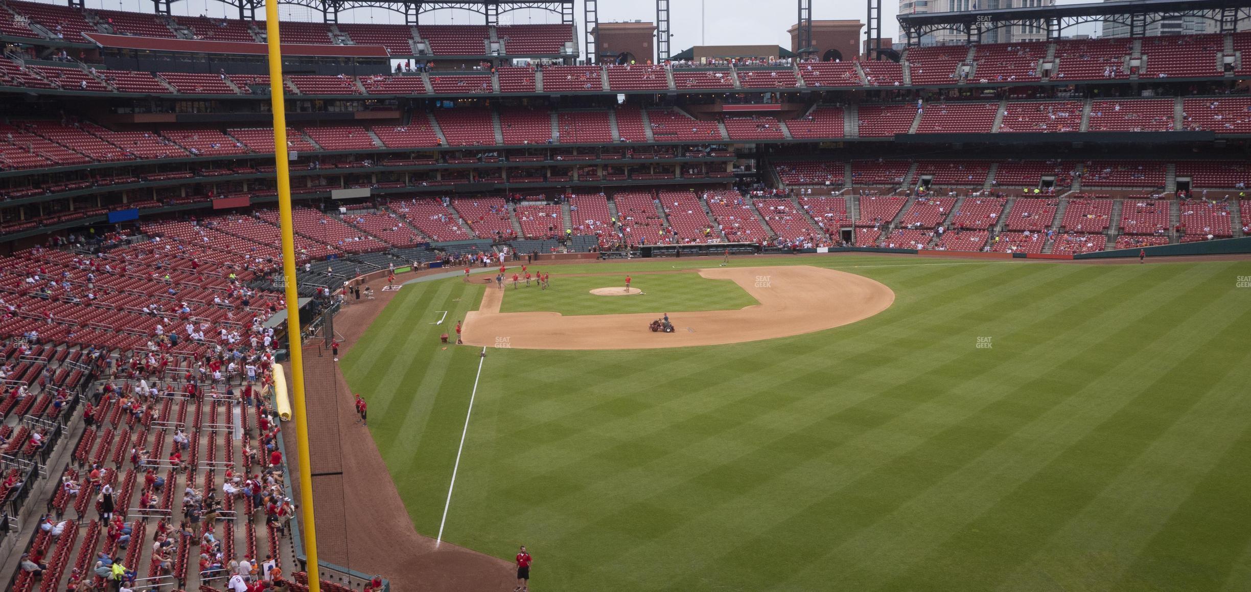 Seating view for Busch Stadium Section Right Field Loge 228