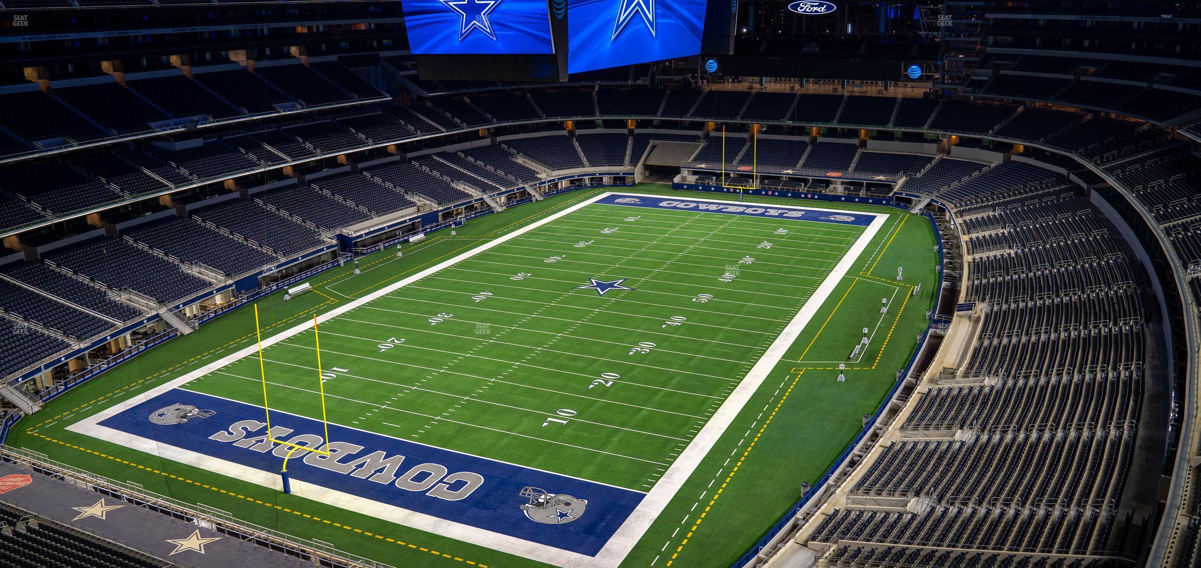 Seating view for AT&T Stadium Section Star Suite 656