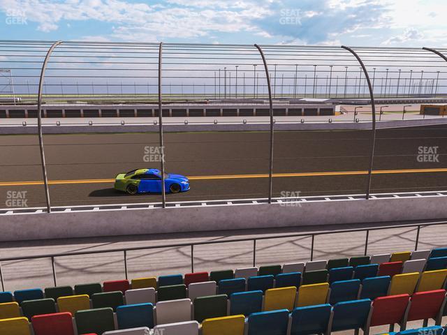 Seating view for Daytona International Speedway Section Front 129