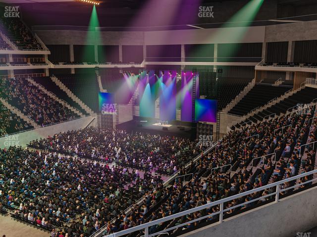 Seating view for Moody Center ATX Section Porch Suite 13